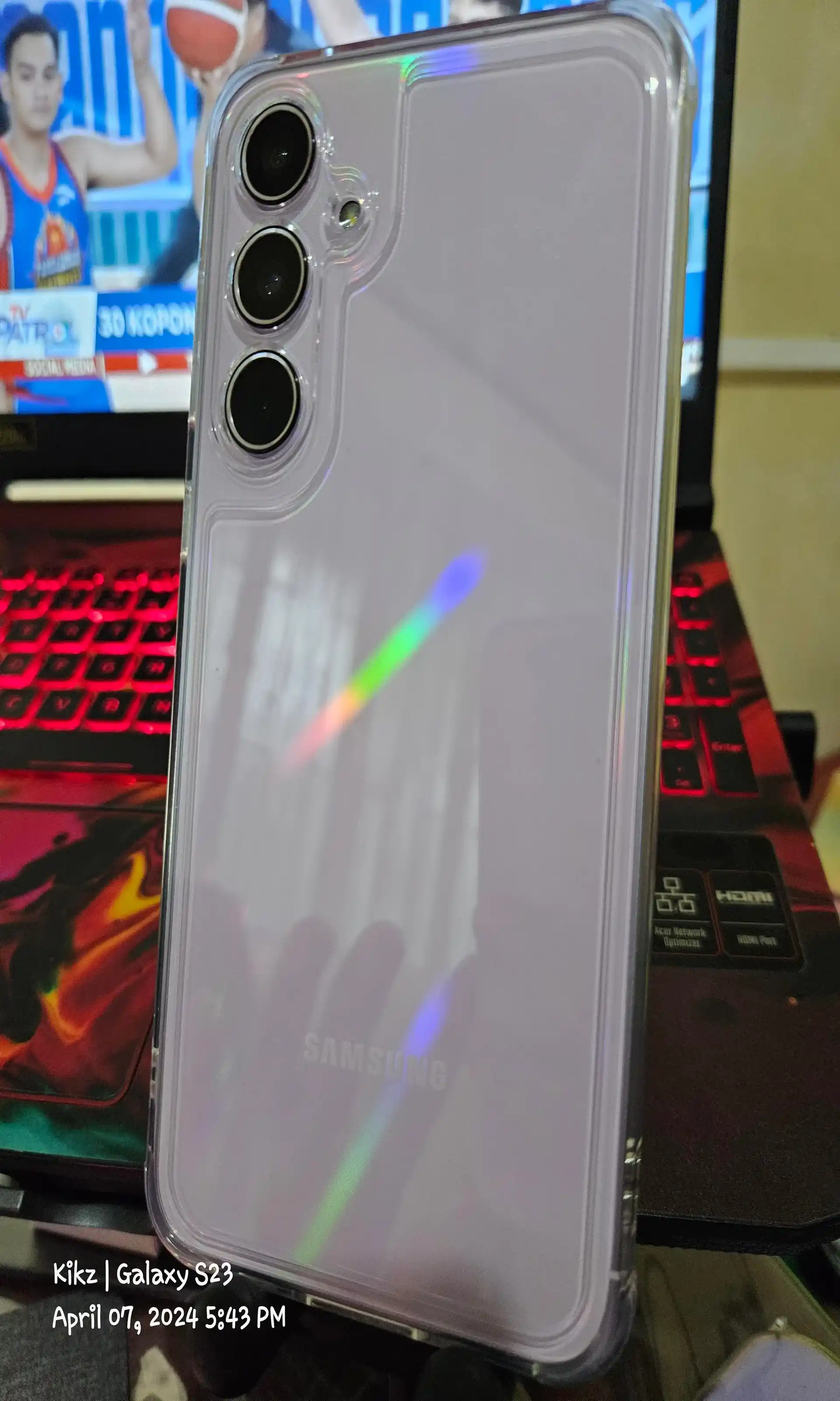 Samsung Galaxy A55 smartphone